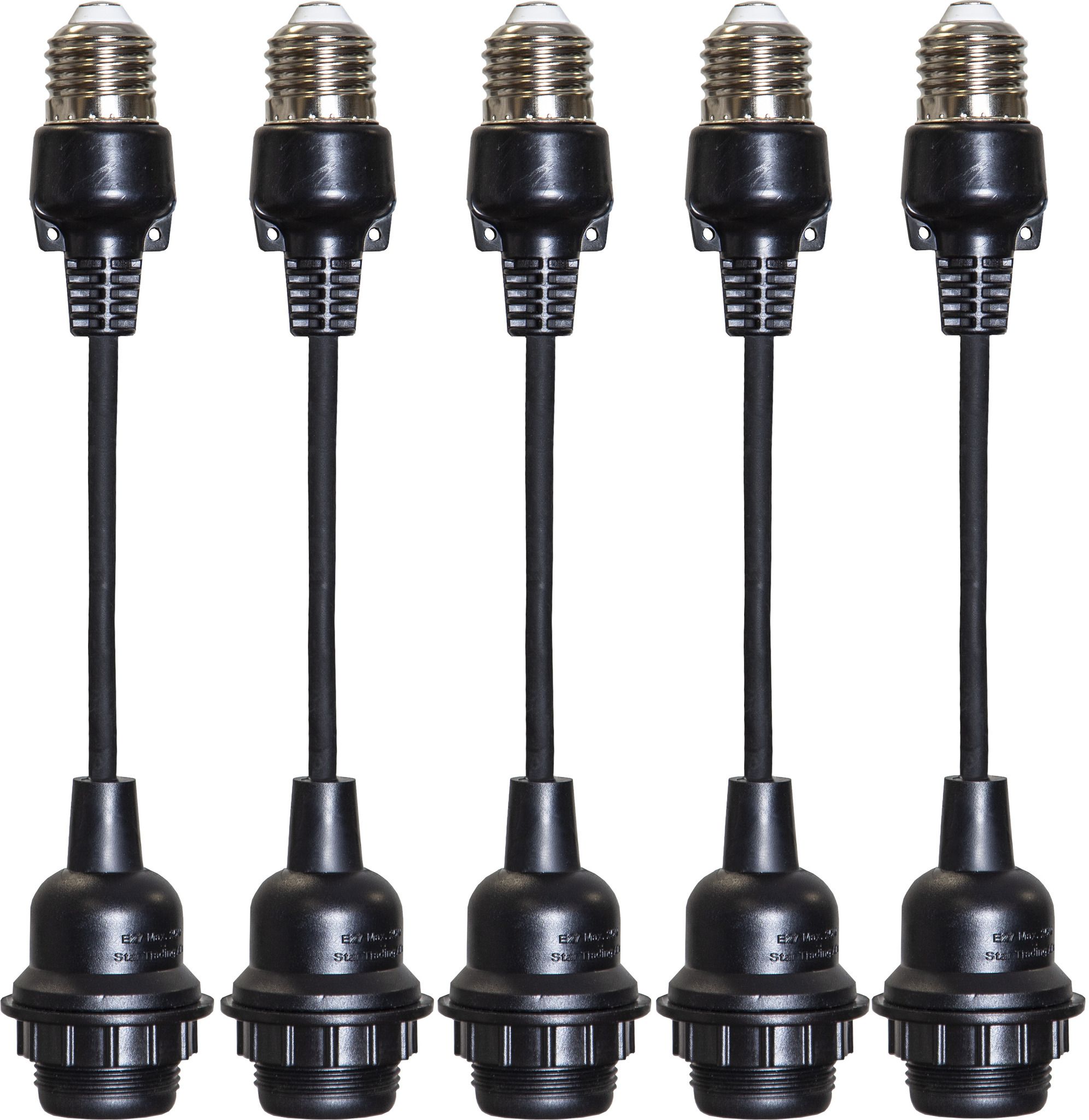ACCESSORY CONNECTA E27 - E27 Fassung 5er Set