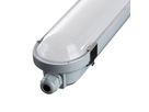 LED Feuchtraumleuchte Duster (1500) - 29-52W, 4550-7500lm, 4000K, IP66, CRI 80, 160°, grau, nicht dimmbar, L=1500mm, B=85mm, H=80mm