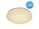 LED Deckenleuchte d: 26cm Como - LED fest verbaut, 3000K, warmweiss