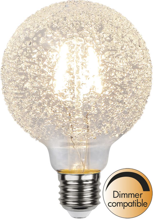 LED Leuchtmittel E27 G95 Decoled - E27, 65Lm, 1W, 230V