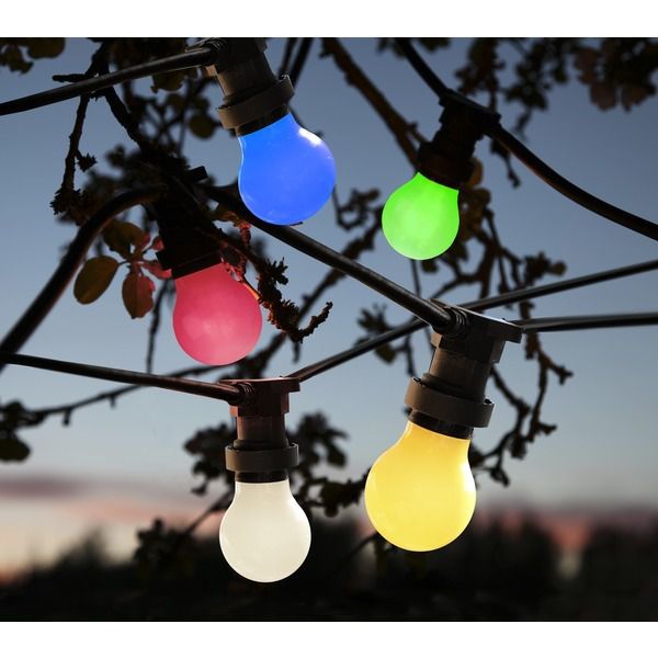 LED Leuchtmittel E27 A55 Outdoor Lighting - E27, 15Lm, Grün, 0.9W, 220-240VAC