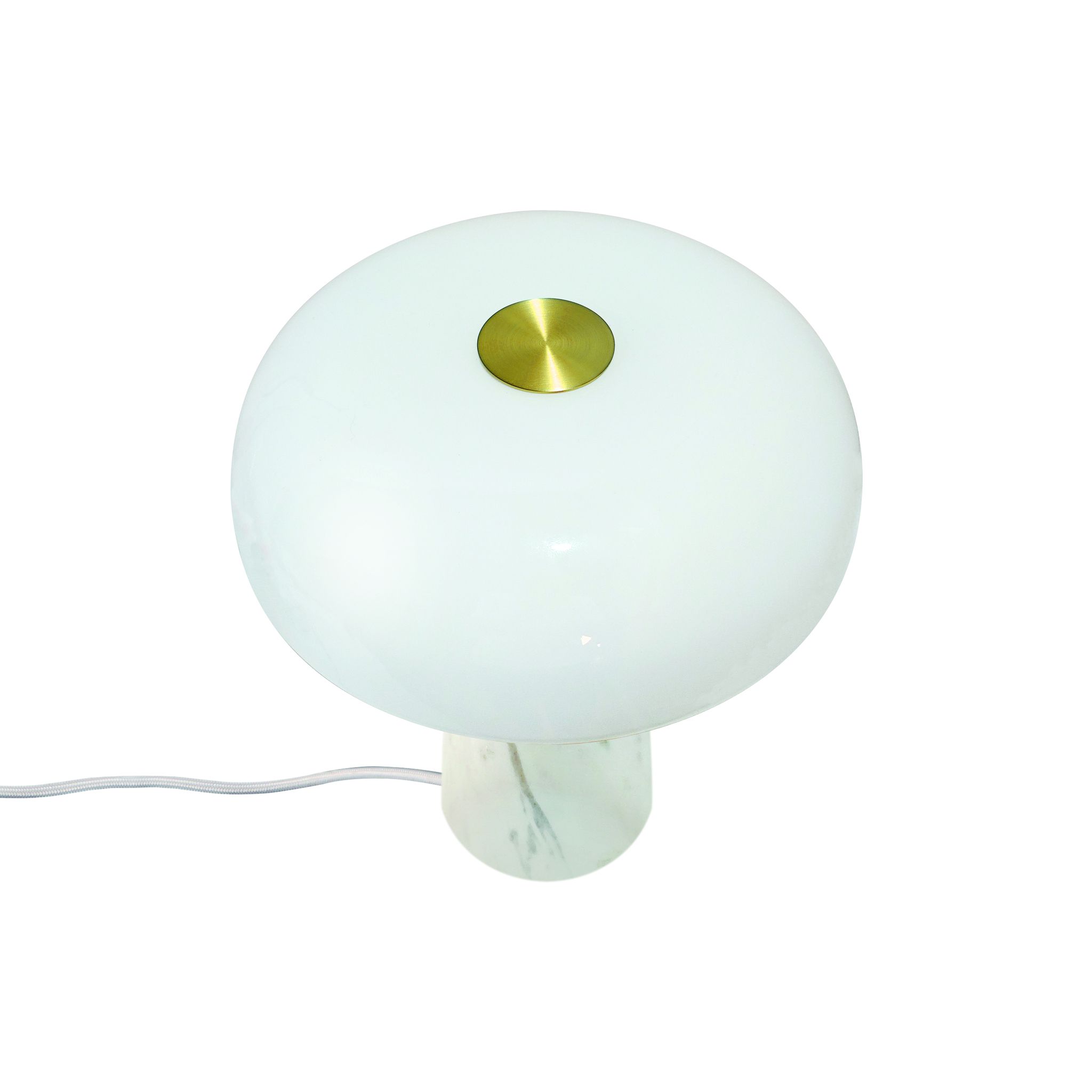 Tischleuchte Glossy Mini  Weiss - 15W, E14, IP20