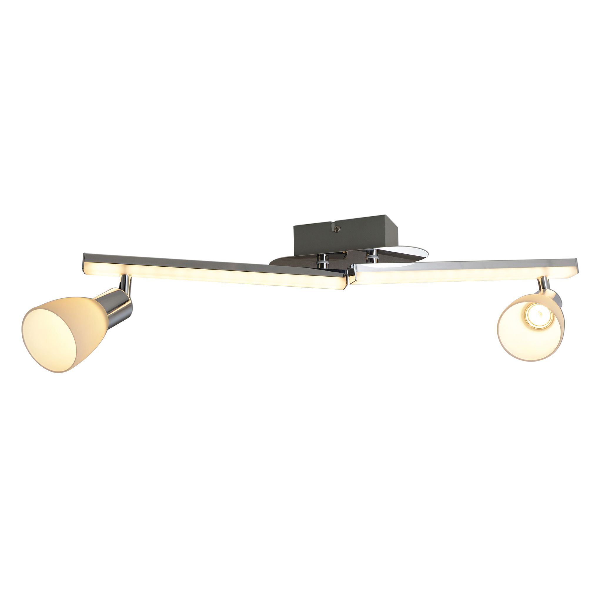 LED Wand- und Deckenleuchten Ibiza - LED fest verbaut, 3000K, warmweiss
