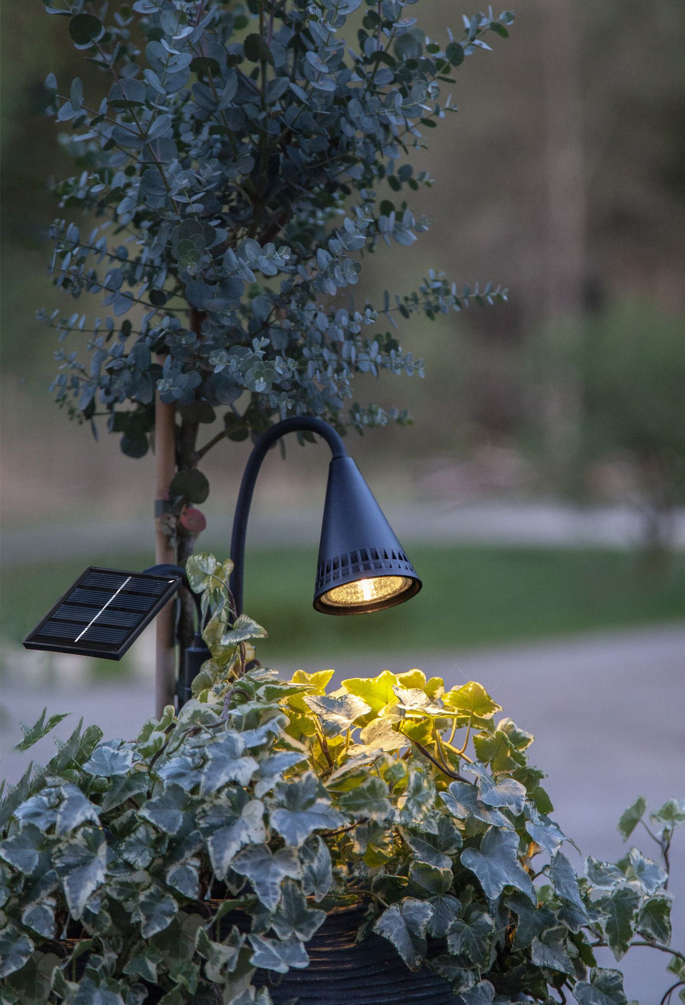 Solar Spotlight Powerspot - IP44, Warmweiss, 1 LED