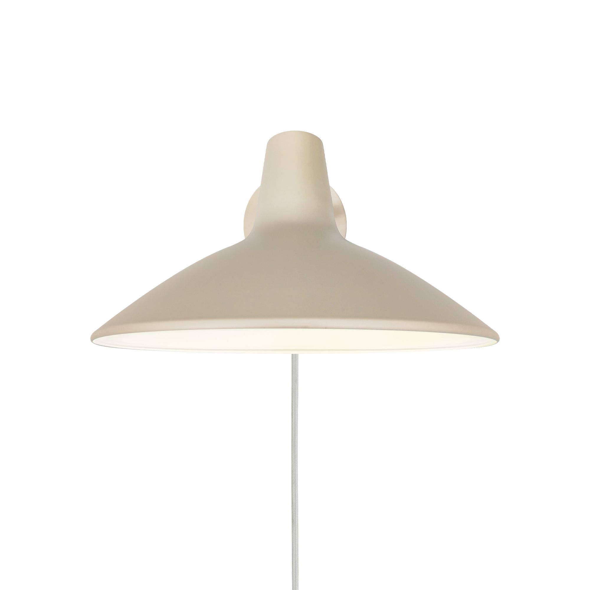 Wandleuchte Darci Short Sandfarbig - E14, IP20, 230V
