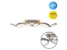 LED Deckenleuchte Stelari l: 100cm - LED fest verbaut, 2800K, warmweiss