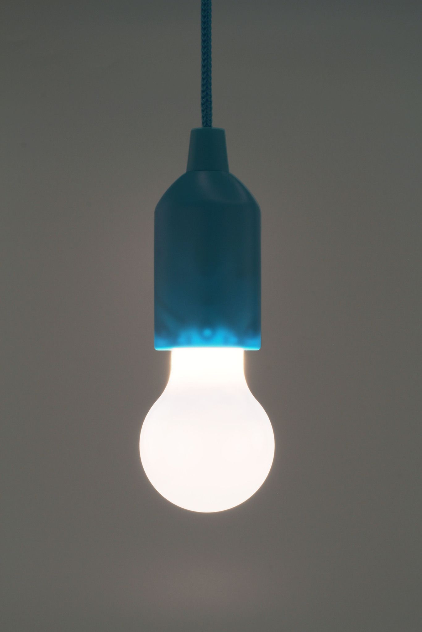 Lampe pendulaire Pull-Light PL1W bleu - Pendellampe Pull-Light PL1W blau