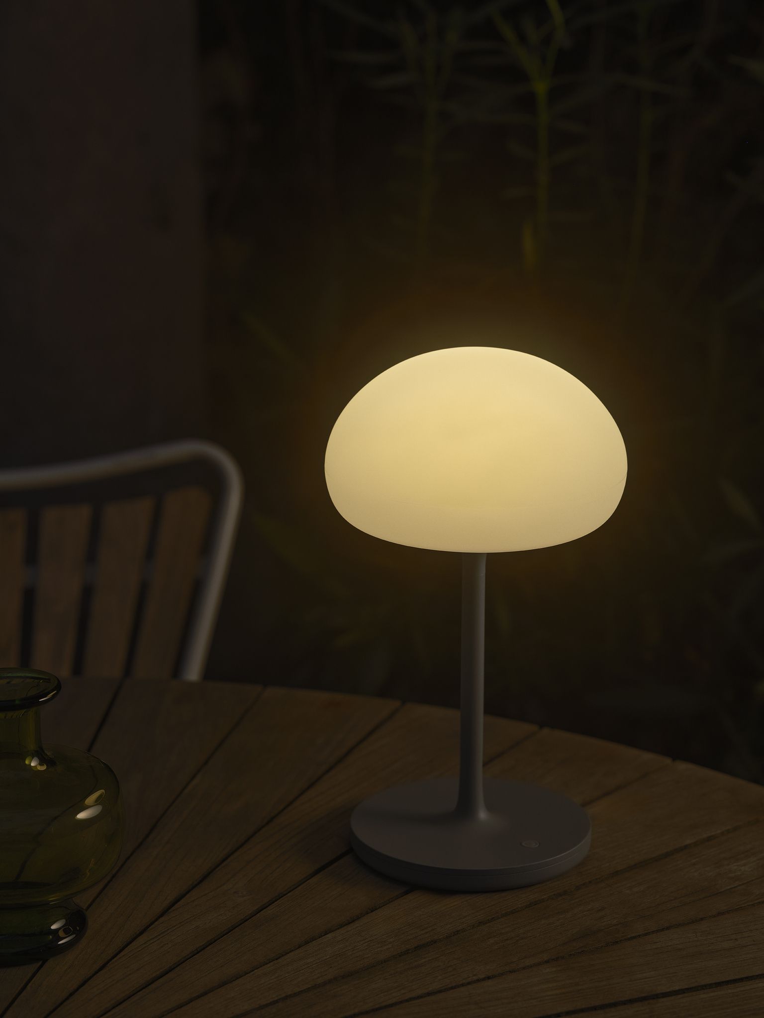 Sponge On A Stick, Tischleuchte, Grau/Weiss - LED Modul, 5W, IP65