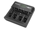 Ladegerät Powerline 5 Pro - 1-4  Akkus AAA /AA /C /E-Block