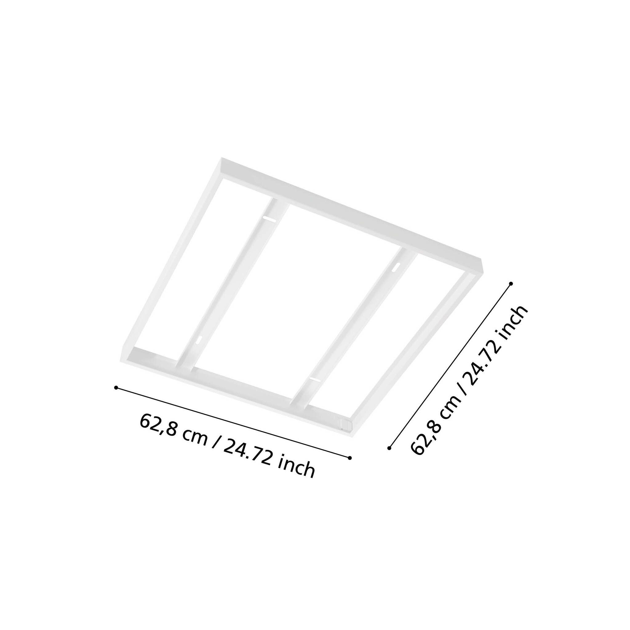 Aufbaurahmen zu SALOBRENA PRO IP54 62.7x62.8cm - 62.7x62.8cm