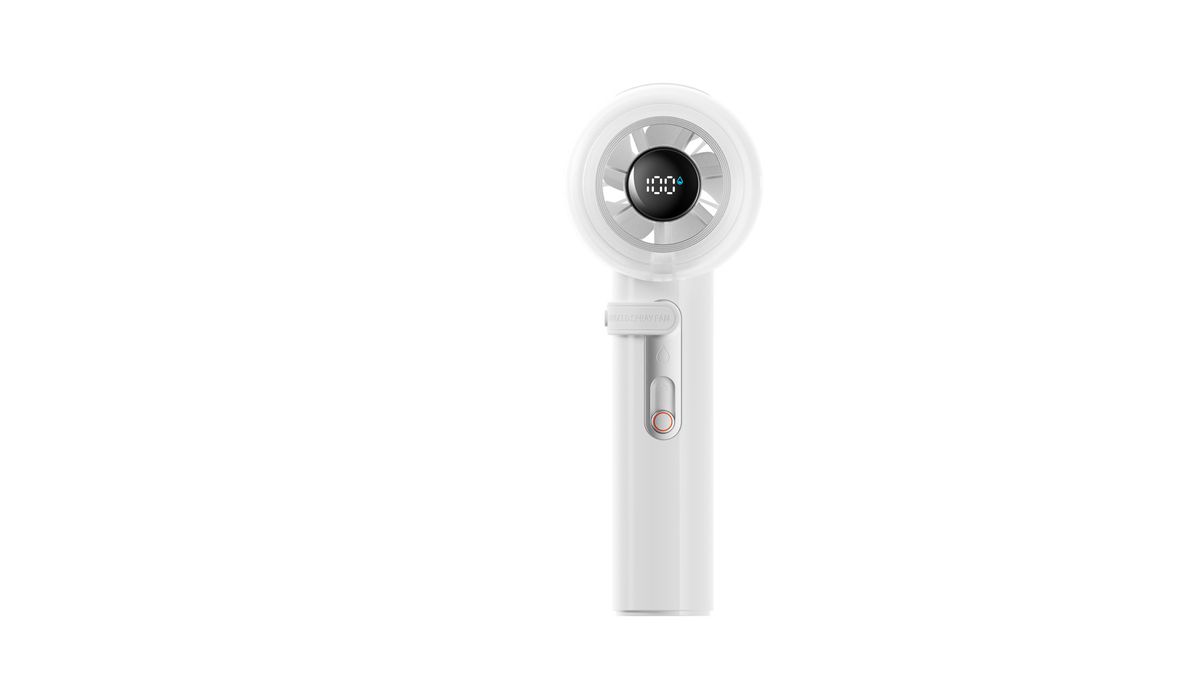 ERSA Handventilator AFW01 weiss 30ml Sprühfunktion - 3000mAh, inkl. USB-C Kabel, wiederaufladbar, Sprühfunktion