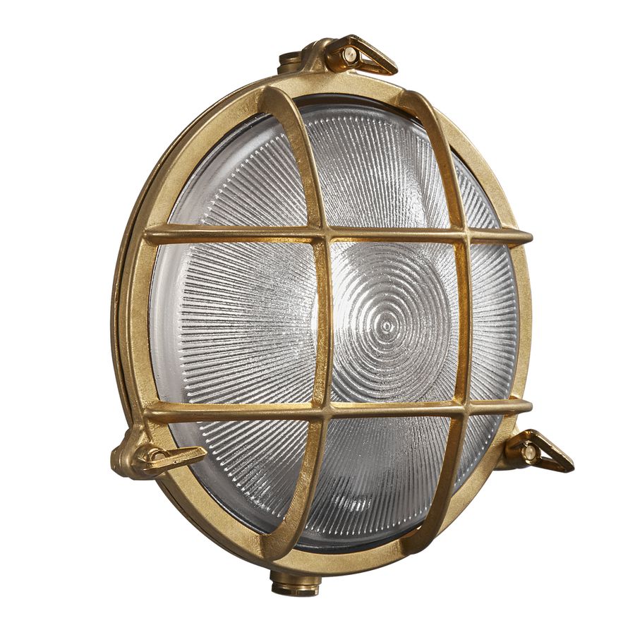 Polperro, Wandleuchte, Messing - E27, max. 12,5W, IP64