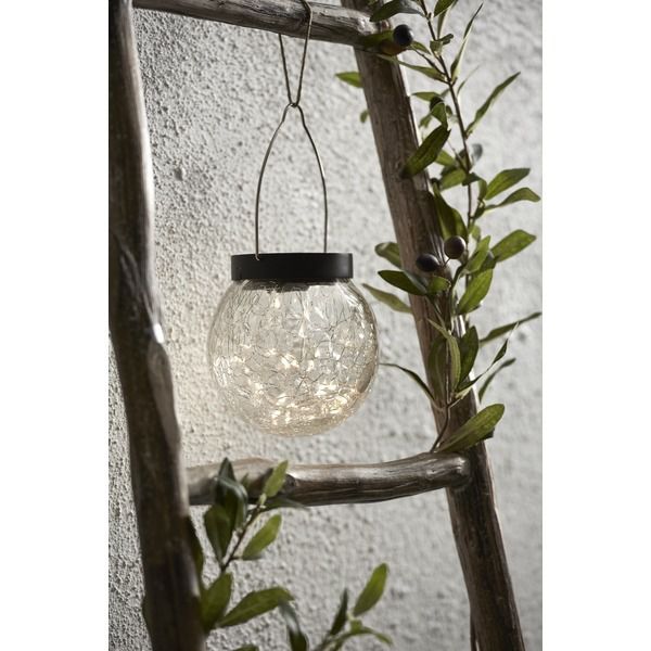 Lanterne solaire Glory - Transparent, Lichtfarbe Warmweiss