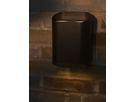 Wandleuchte Nico 22 Round Maxi  Schwarz - 15W, GU10, IP54