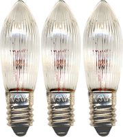 Ersatzlampen 3 Pack - E10, keine Angabe Lm, keine Angabe K, 3W, 23V