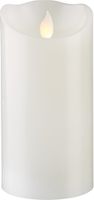 LED Pillar Kerze M-Twinkle - Indoor, Weiss, 15cm Höhe, Timerfunktion