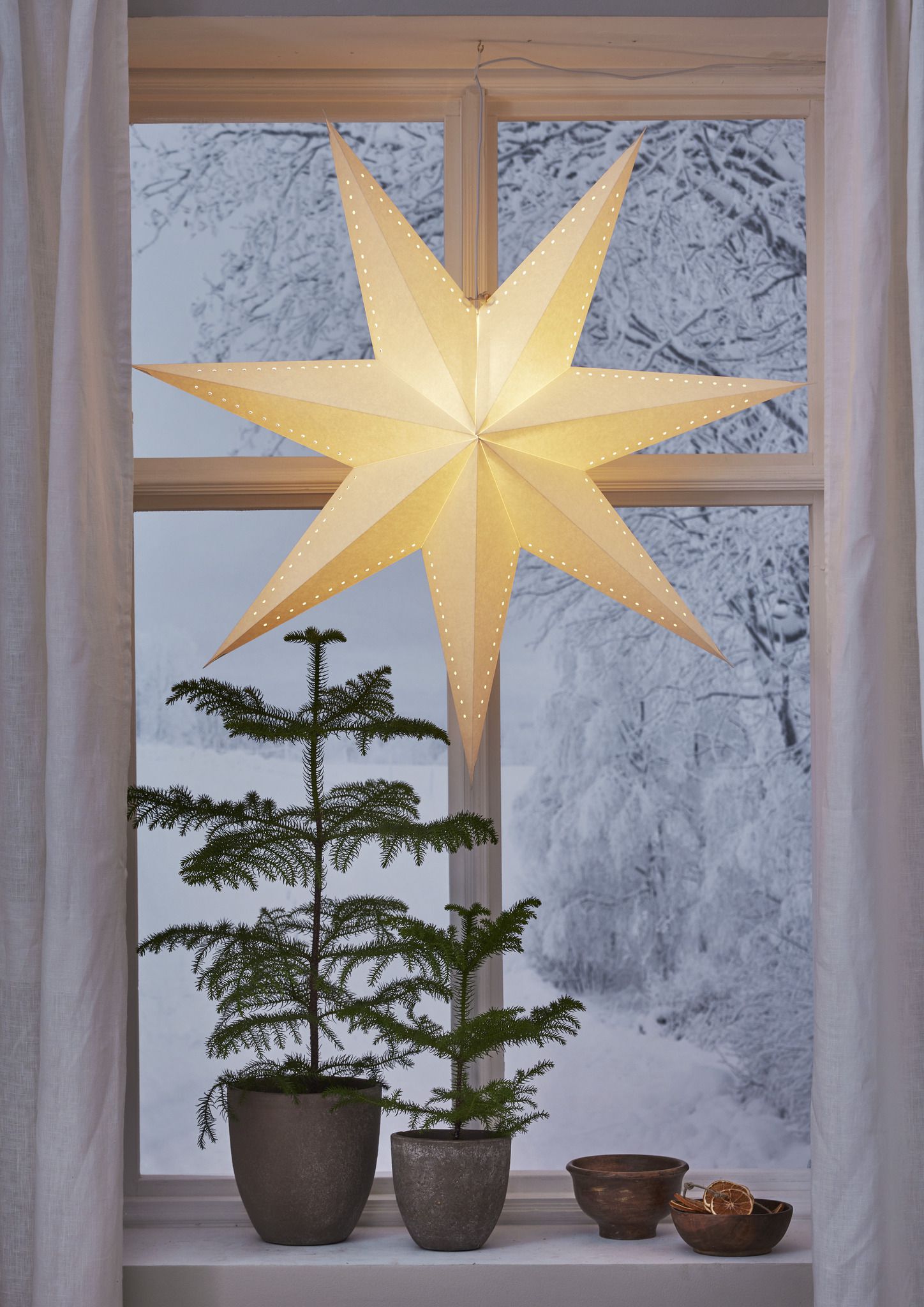 Paper Star Mika - Indoor, , Weiss
