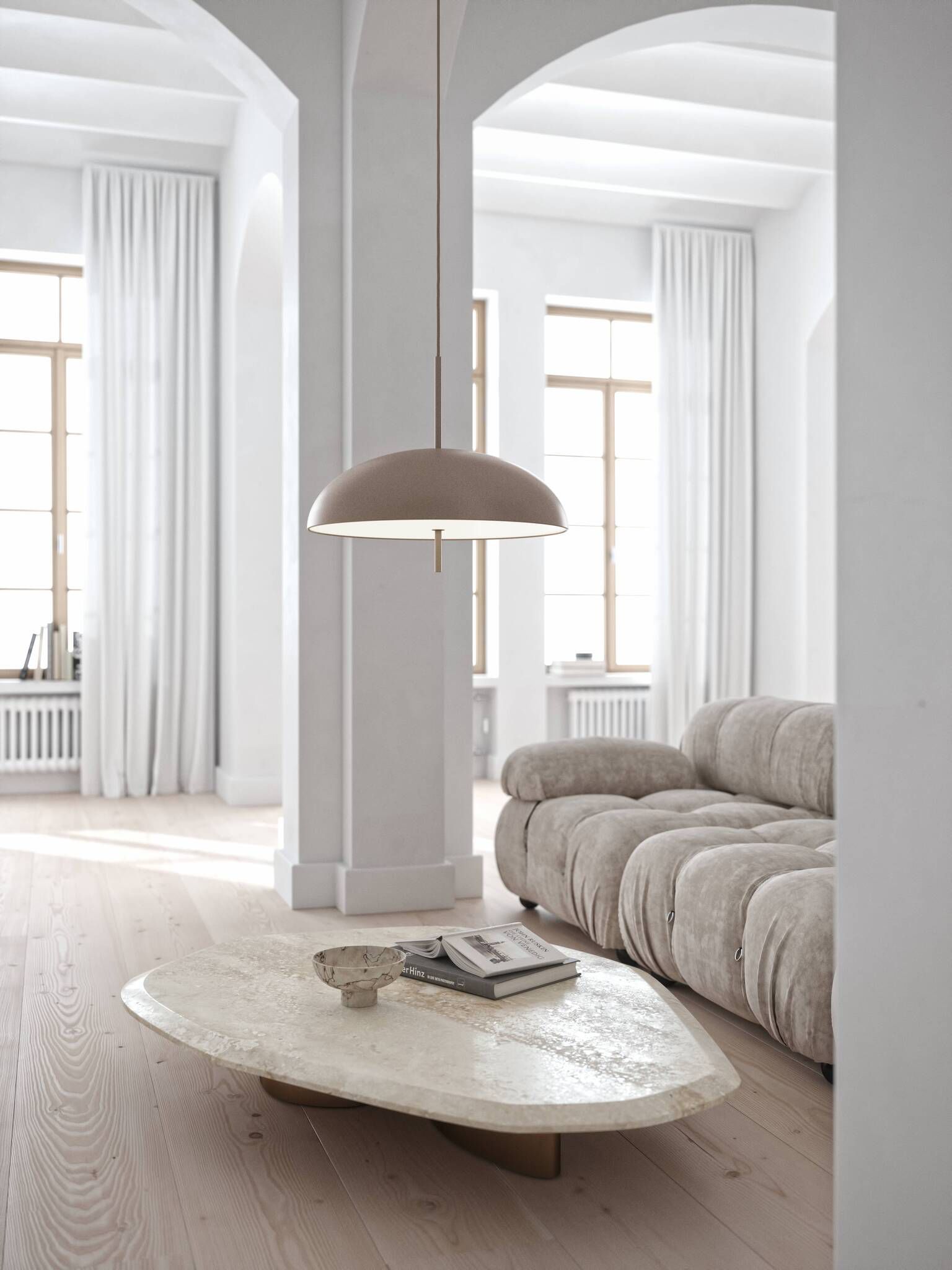 Versale , Pendelleuchte, Braun - E27, max. 30W, IP20