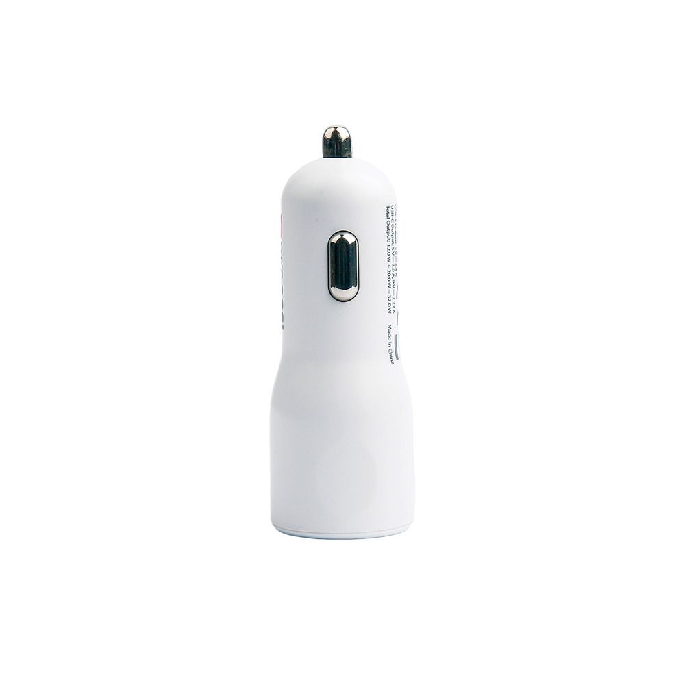 USB Car Charger & Micro USB - 20W, 1xUSB-A, 1xUSB-C