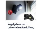 Stirnlampe HD700RS-DS - 700lm, IP65, Schwarz