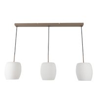 3er Pendelleuchte  NIRELIA  L: 110cm beige - IP20, E27, Beige