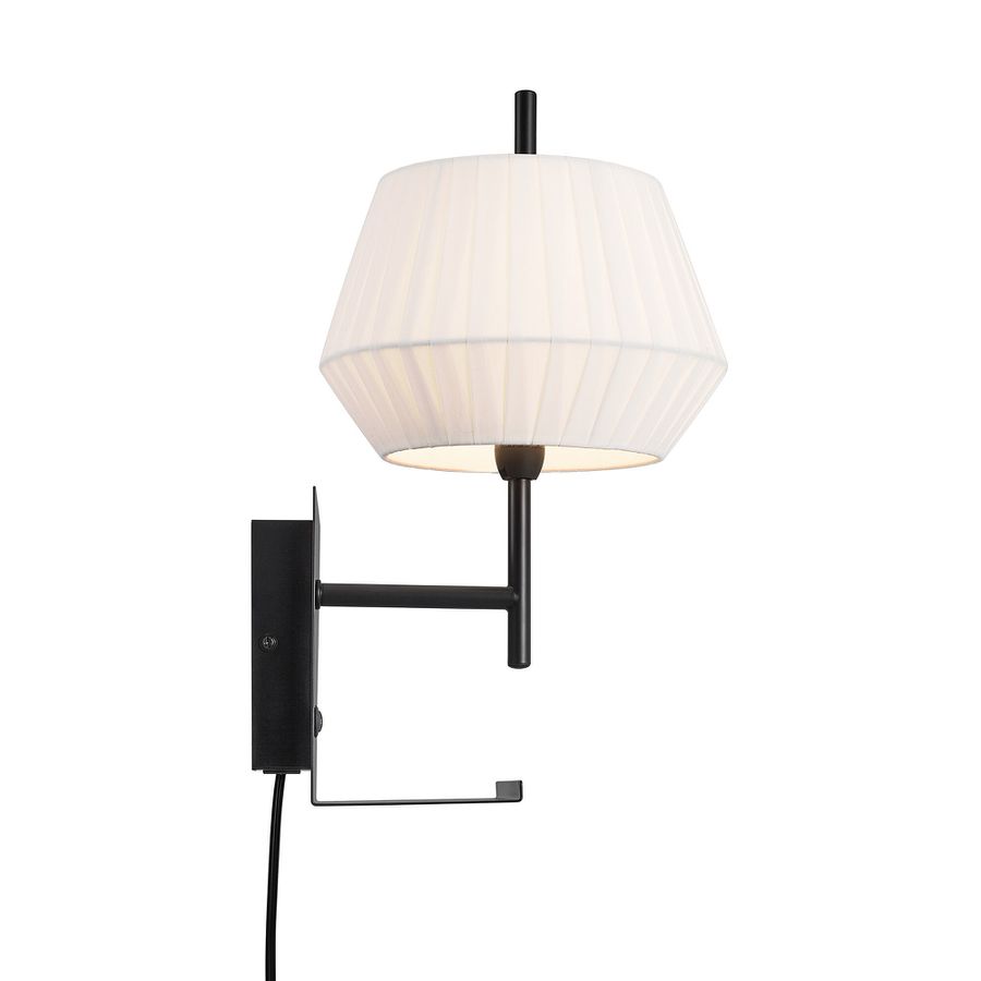 Dicte, Wandleuchte, Weiss - IP20, E14