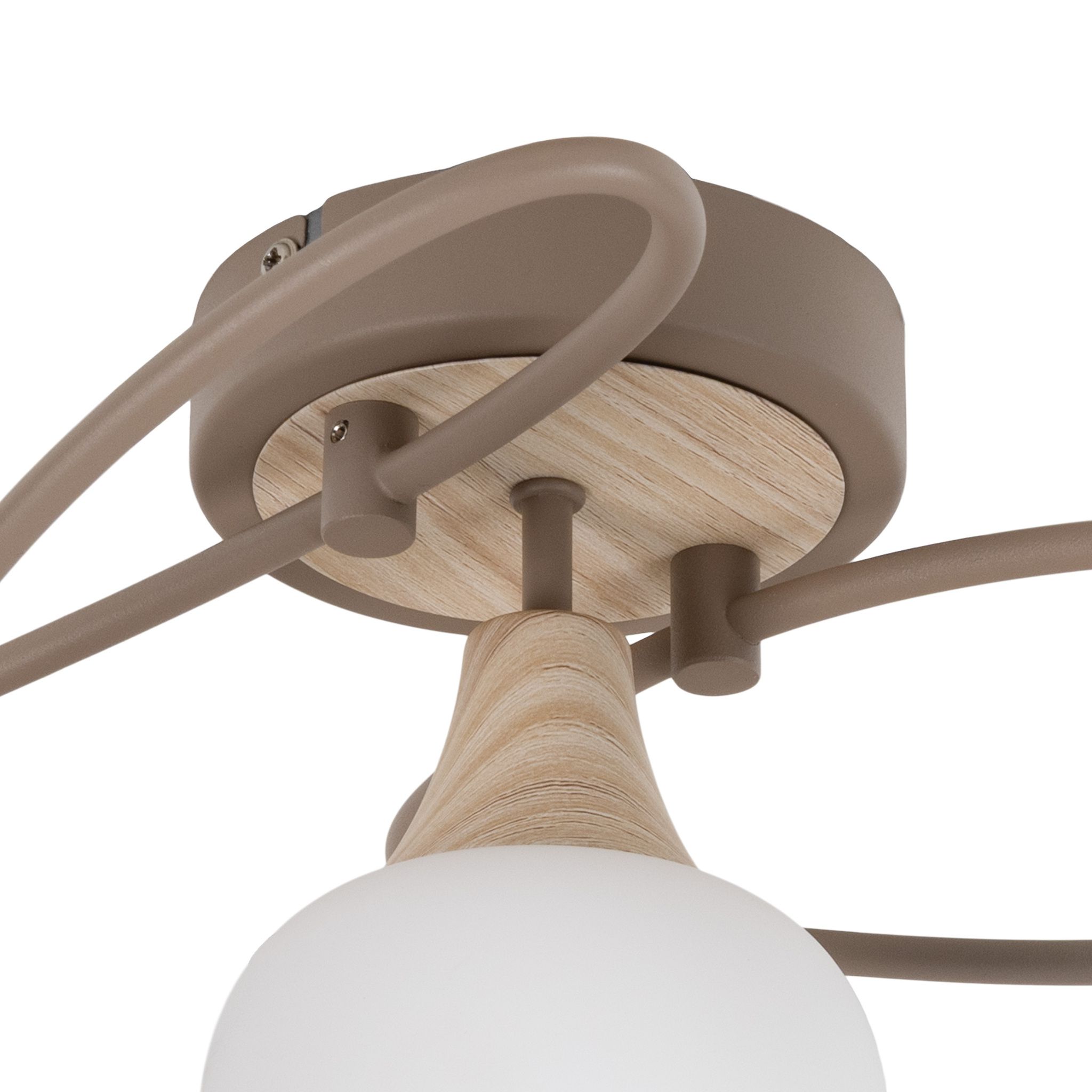 5er Deckenleuchte  MONACO  L: 62,5cm beige - IP20, E14, Beige