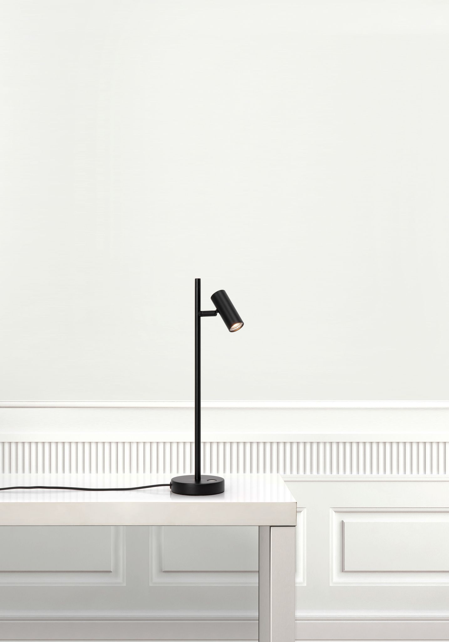 Omari, Tischleuchte, Schwarz - IP20, LED Modul