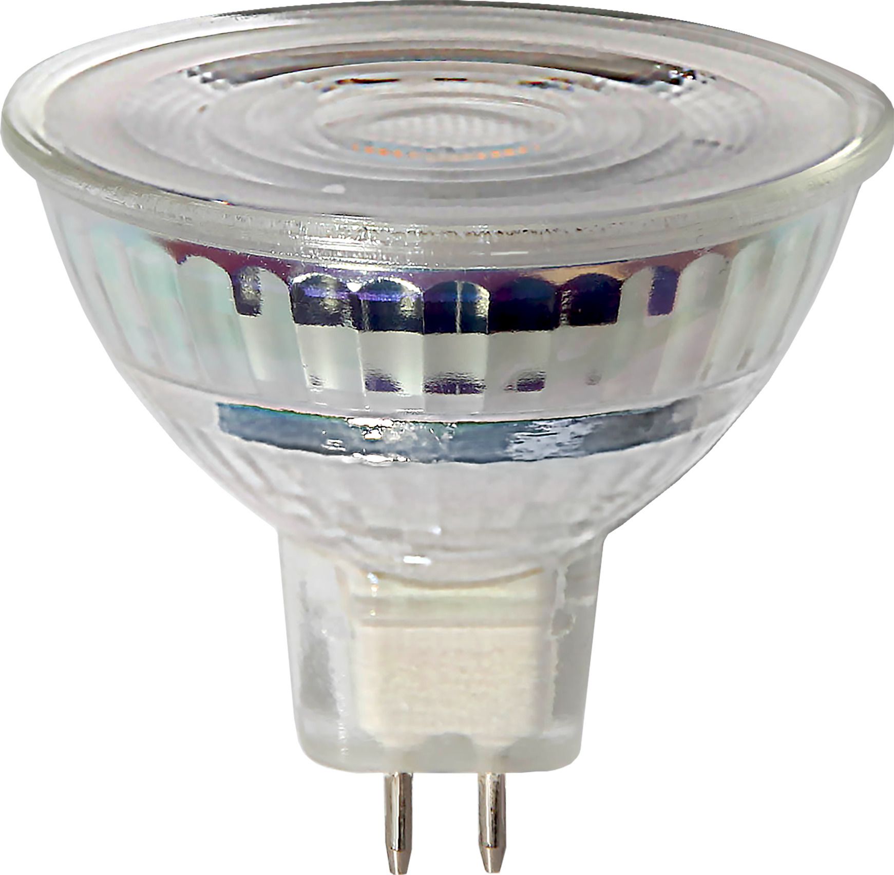 LED Leuchtmittel GU5,3 MR16 Spotlight Glass - GU5.3, 390Lm, 3000K, 5W, 12V