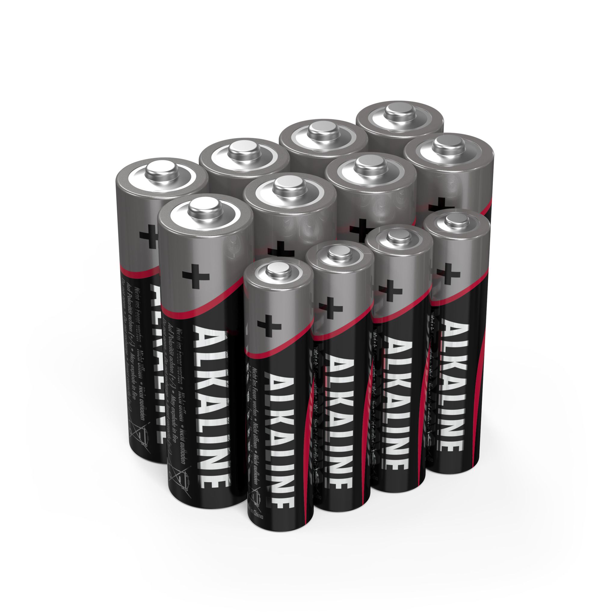 Alkaline red 1.5V 8xAA + 4xAAA Blister - Alkaline red 1.5V 8xAA + 4xAAA Blister