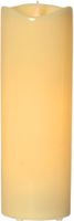 LED Pillar Kerze Grande - Outdoor, Beige, 38cm Höhe, Timerfunktion