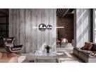 LED Pendelleuchte chrom NOVA - LED-Modul, 32W, IP20