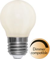 LED Leuchtmittel E27 G45 Opaque filament RA90 - E27, 440Lm, 5.5W, 230V