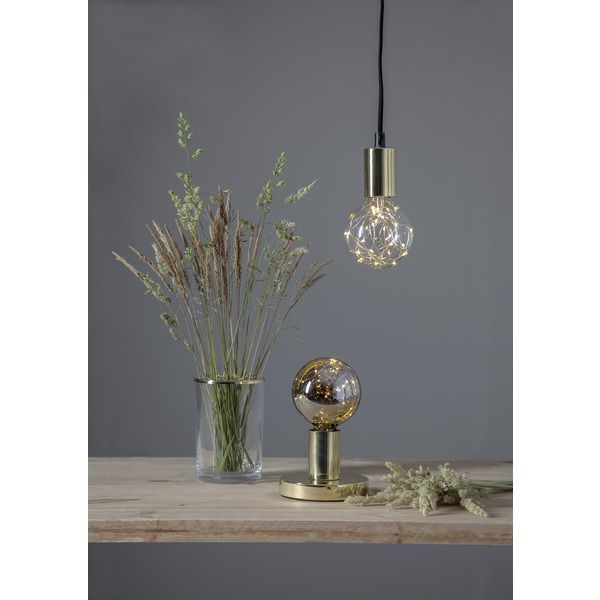 Lampenaufhängung E27 Stil - E27, Messing/gold, 230V AC
