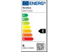 IP S13 60, Bad, Gebürsteter Stahl - 6,3W LED, 3000K, IP44, 230V