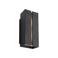 Wandleuchte Clarini  Seasideschwarz - 15W, E27, IP54