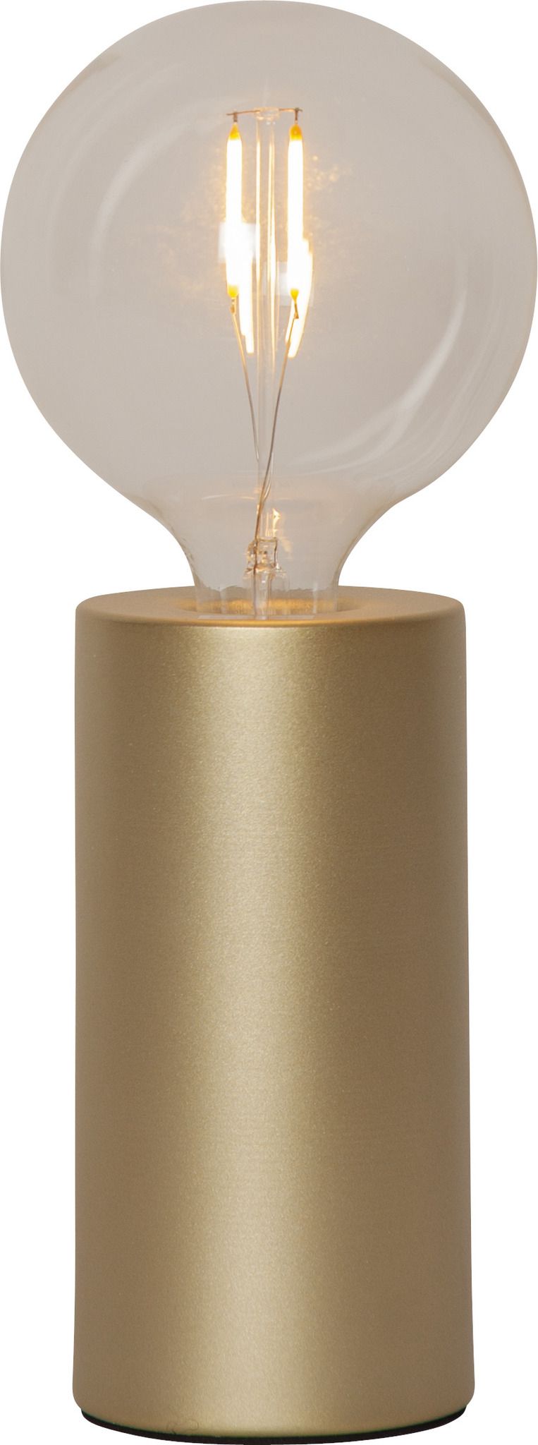 Tischleuchte E27 TINY - E14, Gold, 230V