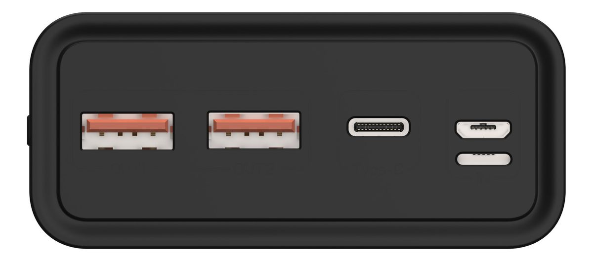 Powerbank 24000 mAh PB320PD - Quick Charge 3.0, Typ 2xA/1xC/1x/Mirco/1x Lightning 24000mAh