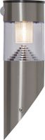 Solar Wand Laterne Marbella - Stainless Steel, Lichtfarbe Warmweiss