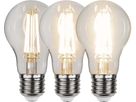 LED Leuchtmittel E27 A60 Clear 3-step memory - E27, 806lm, 3000K, 6.5W, 230V