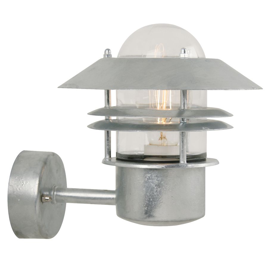 Blokhus, Wandleuchte, Verzinkt - E27, max. 60W, IP54