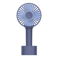 PANTOU Handventilator F3 blau - 2000mAh, inkl. USB-C Kabel, Handschlaufe, Standfuss