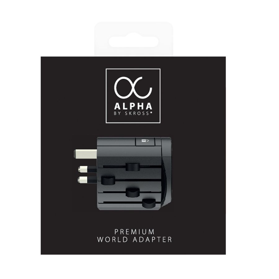 Alpha - Out: CH, Schuko, IT, UK, BRA, USA, AUS/China, In: CH, Schuko, IT, UK, BRA, USA/Japan, AUS/China