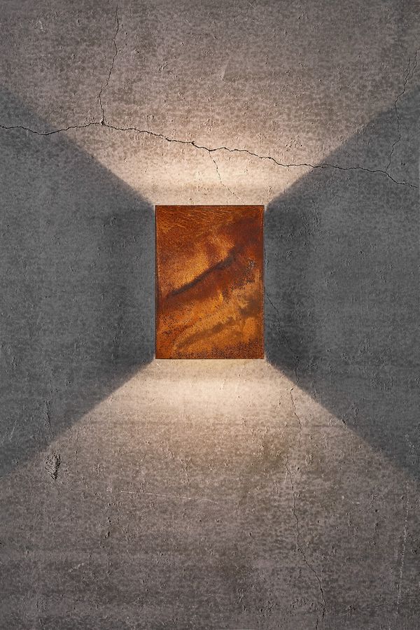Fold 15, Wandleuchte, Corten - LED Modul, 10W LED, IP54