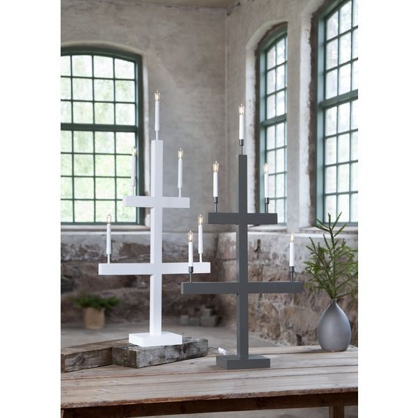 Kerzenständer Storm - IP20, Warmweiss, 5 LED's