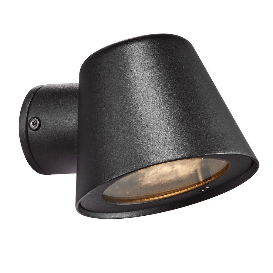 Aleria, Wandleuchte, Schwarz - GU10, max. 35W, IP44