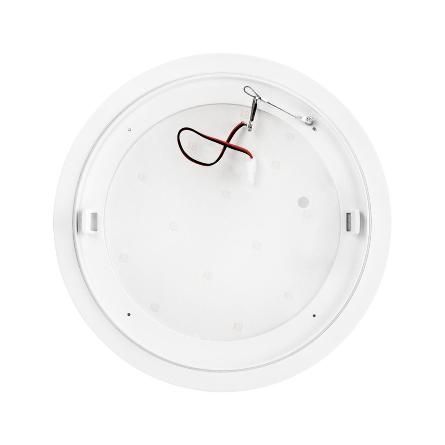 LED Sensor-Anbauleuchte SLICE CIRCLE III Switch - 10/18/24W, 1150/2100/2800lm ,3000/4000K, IP54, CRI  >80, 110°, weiss, nicht dimmbar, D=270mm, H=49mm