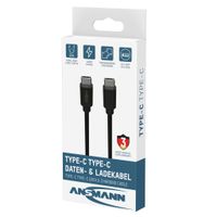 USB Typ-C zu Typ-C Daten und Ladekabel 200 cm - USB Typ-C zu Typ-C Daten und Ladekabel 200 cm