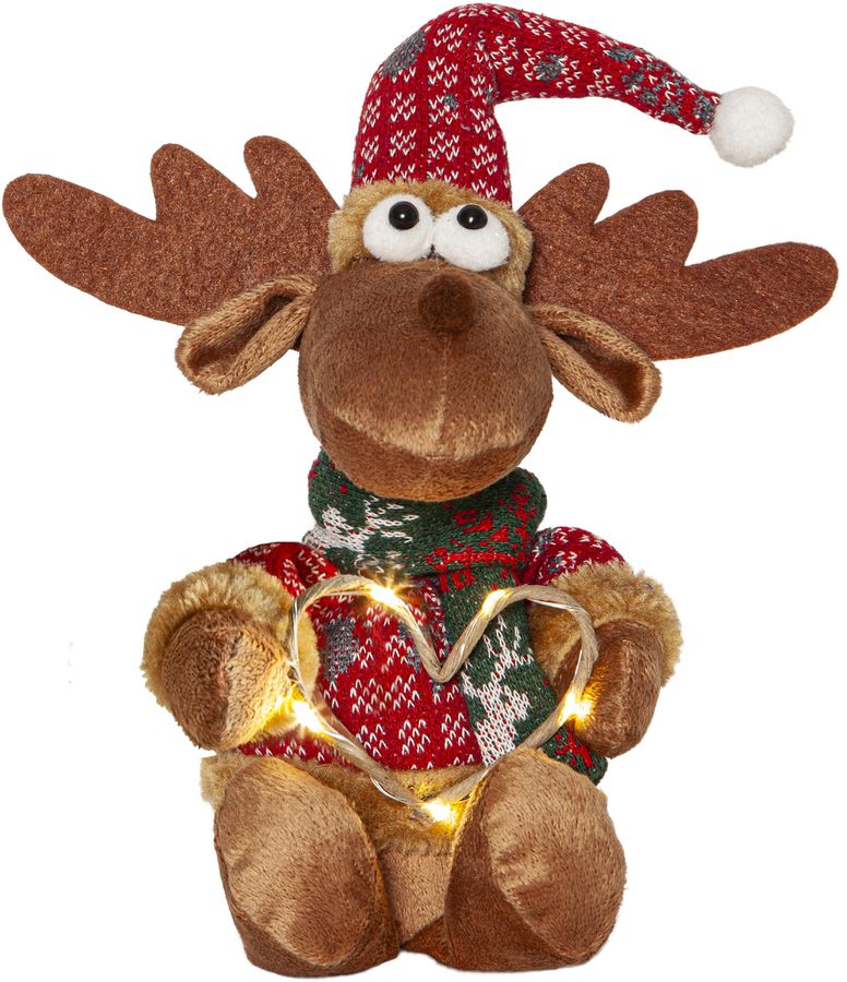 Figur Joylight - Indoor, Braun, 5 LED