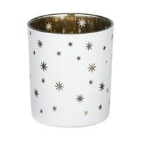 TEELICHTHALTER WS/GOLD Ø70 H-80 LUKUT - TEELICHTHALTER WS/GOLD Ø70 H-80 LUKUT